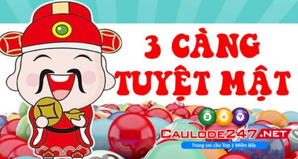 Soi cầu 3 càng từ chu kỳ lô đề