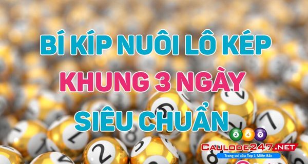 Nuôi khung 3 ngày lô kép miền Bắc luôn được nhiều anh em lựa chọn