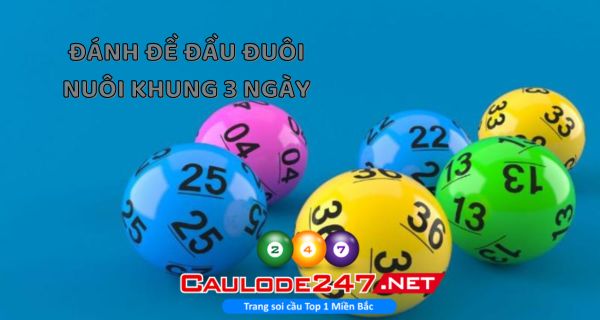 Nuôi khung 3 ngày lô đầu đuôi đang là phương pháp được nhiều lô thủ áp dụng