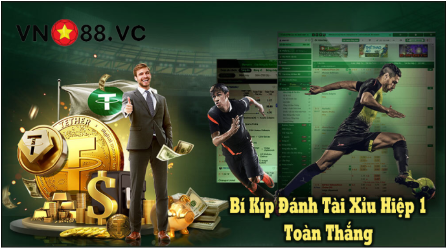 Cách đánh tài xỉu hiệp 1 dễ thắng