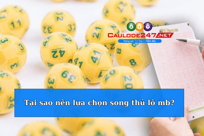 Tại sao nên lựa chọn song thủ lô mb?