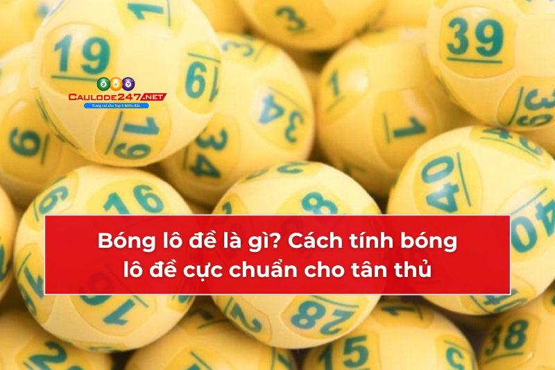 Bóng lô đề là gì? Cách tính bóng lô đề cực chuẩn cho tân thủ