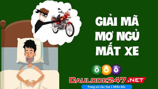 Mơ thấy mất xe máy